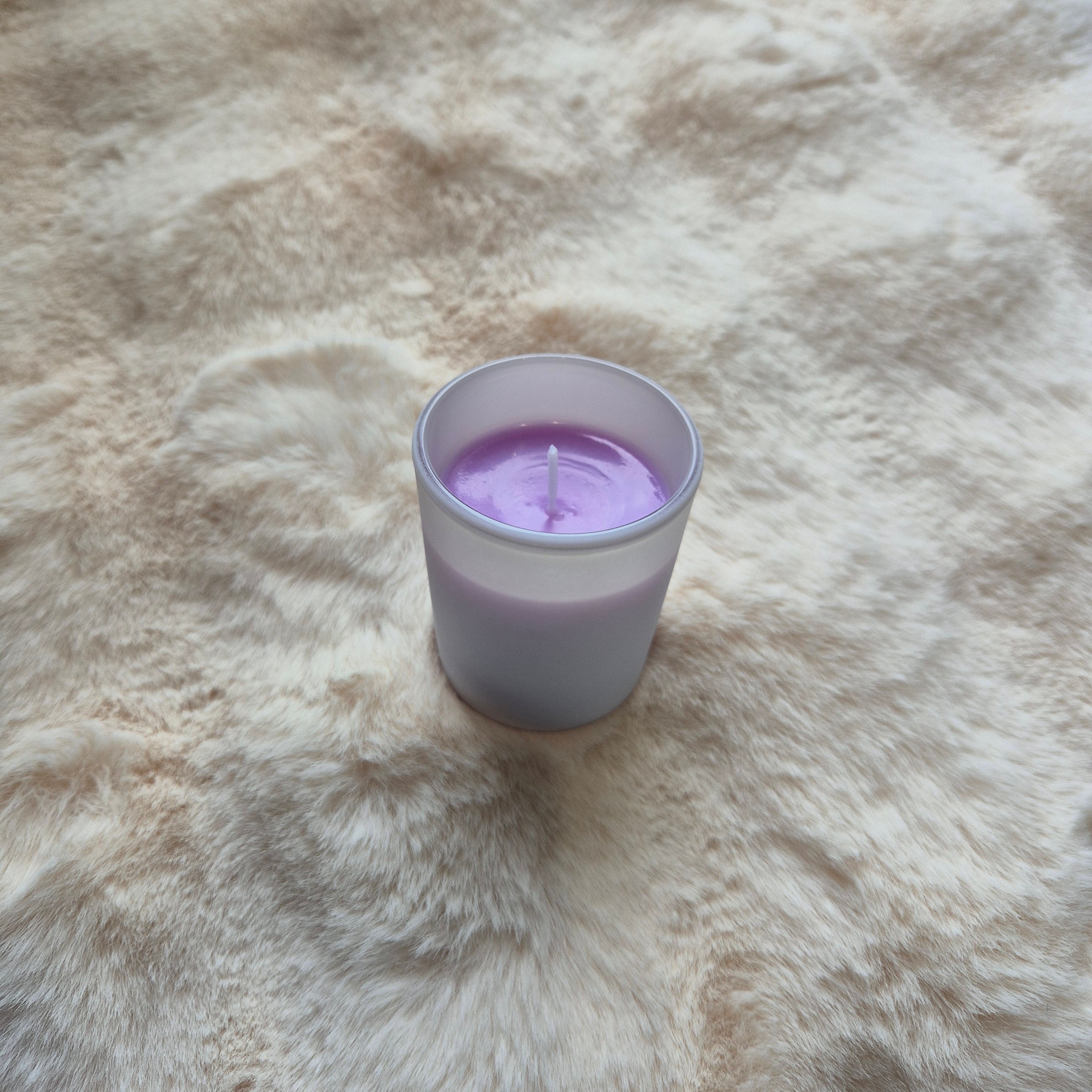 Mini bougie Rose-Violette